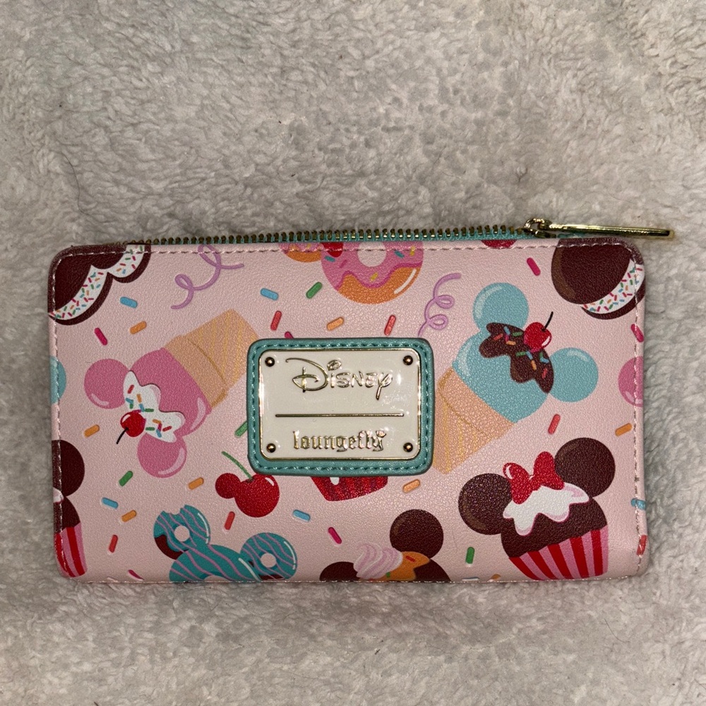 Loungefly Disney Sprinkle Pattern Wallet